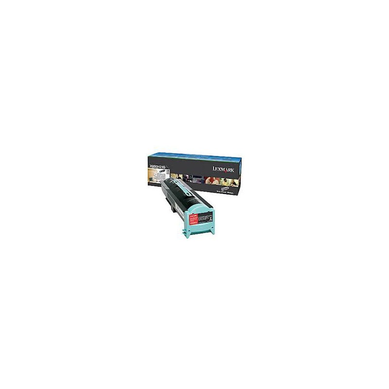 X850H21G Toner Lexmark Noir pour imprimante Lexmark X850e X852e X854e