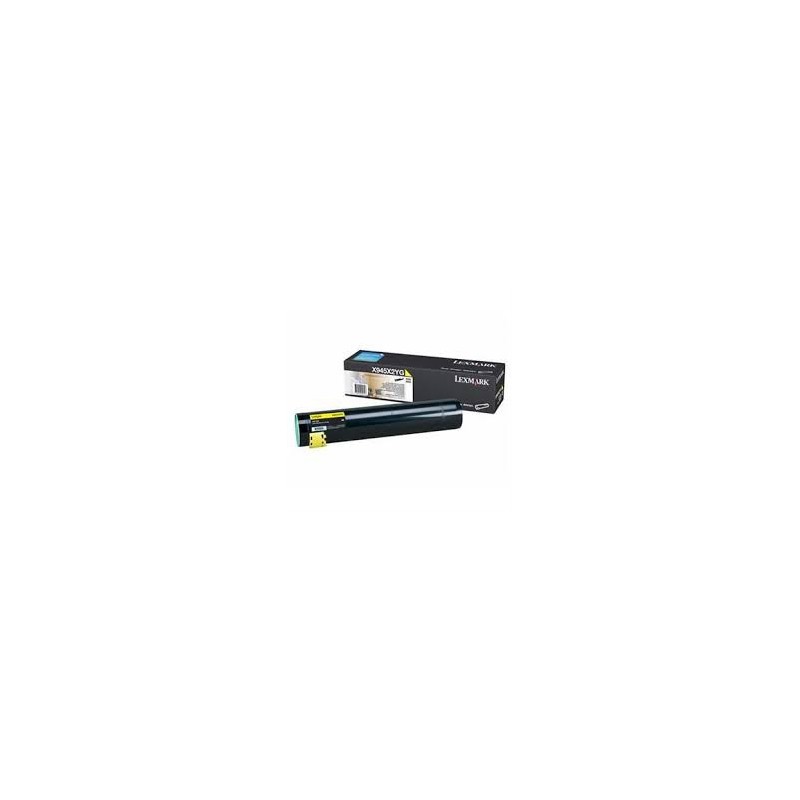 X945X2YG Toner Jaune pour imprimante Lexmark X940e, X945e