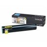 X945X2YG Toner Jaune pour imprimante Lexmark X940e, X945e