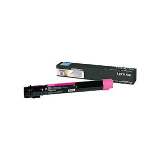 C950X2MG Toner Magenta 24k pour imprimante Lexmark C950DE