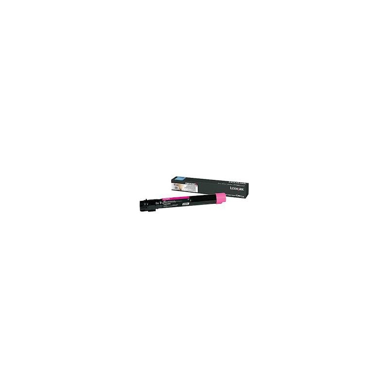 C950X2MG Toner Lexmark Magenta 24k pour imprimante C950DE