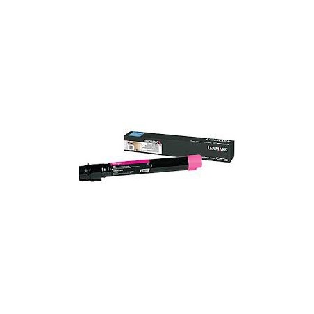 C950X2MG Toner Lexmark Magenta 24k pour imprimante C950DE