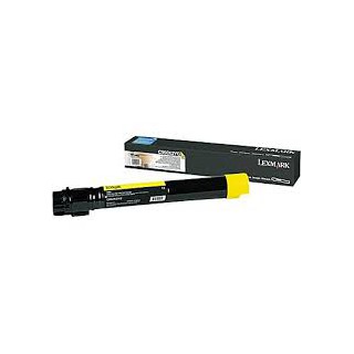 C950X2YG Toner Jaune 24k pour imprimante Lexmark C950DE