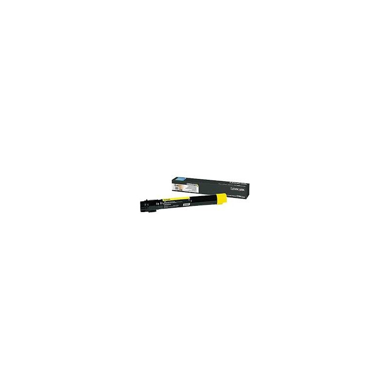C950X2YG Toner Lexmark Jaune 24k pour imprimante C950DE