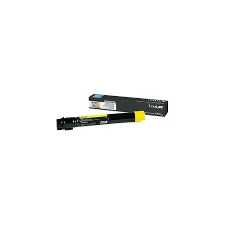 C950X2YG Toner Lexmark Jaune 24k pour imprimante C950DE C950X2YG Toner Lexmark Jaune 24k pour imprimante C950DE