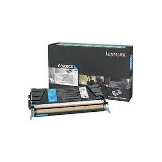 C5200CS Toner Cyan pour imprimante Lexmark Optra C530, C530dn