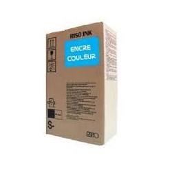 Encre Riso S-7196E Bleu 2 x 1000ml pour EZ200, EZ300, EZ370, EZ570, RZ970, RZ977, MZ1070, RZ200, RZ300, RZ370, RZ570