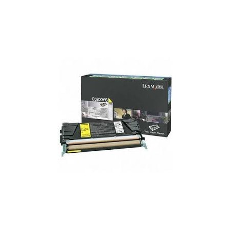 C5200YS Toner Jaune pour imprimante Lexmark Optra C530, C530dn C5200YS Toner Jaune pour imprimante Lexmark Optra C530, C530dn
