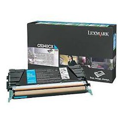 C5340CX Toner Cyan pour imprimante Lexmark C534n, C534dn, C534dtn