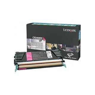 C5340MX Toner Magenta pour imprimante Lexmark C534n, C534dn, C534dtn