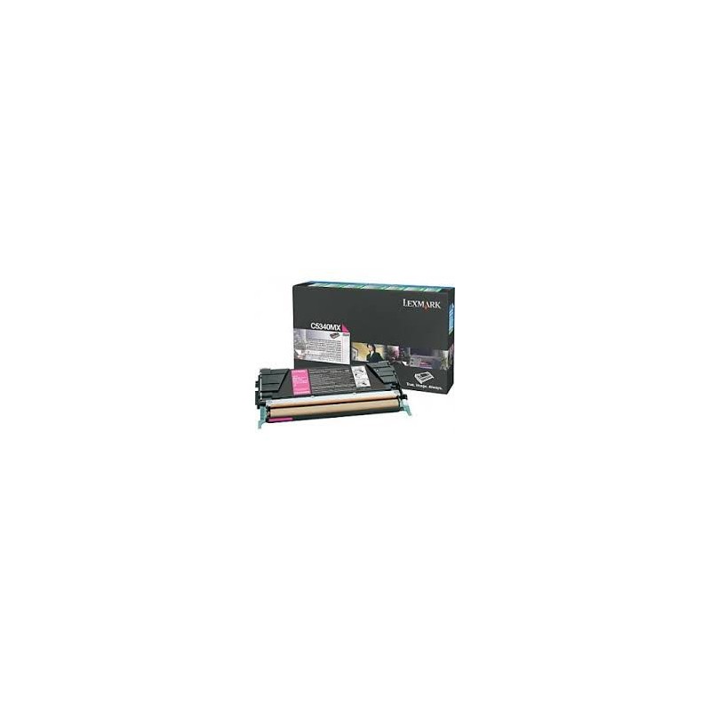 C5340MX Toner Magenta pour imprimante Lexmark C534n, C534dn, C534dtn