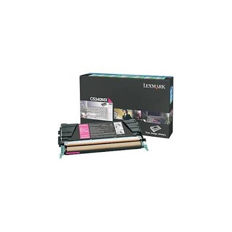 C5340MX Toner Magenta pour imprimante Lexmark C534n, C534dn, C534dtn C5340MX Toner Magenta pour imprimante Lexmark C534n, C534dn, C534dtn