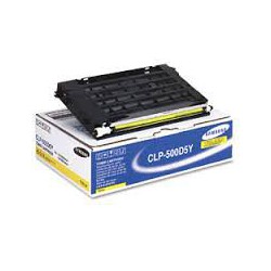CLP-500D5Y Toner Jaune pour imprimante Samsung CLP-500/500N/CLP-550/550N