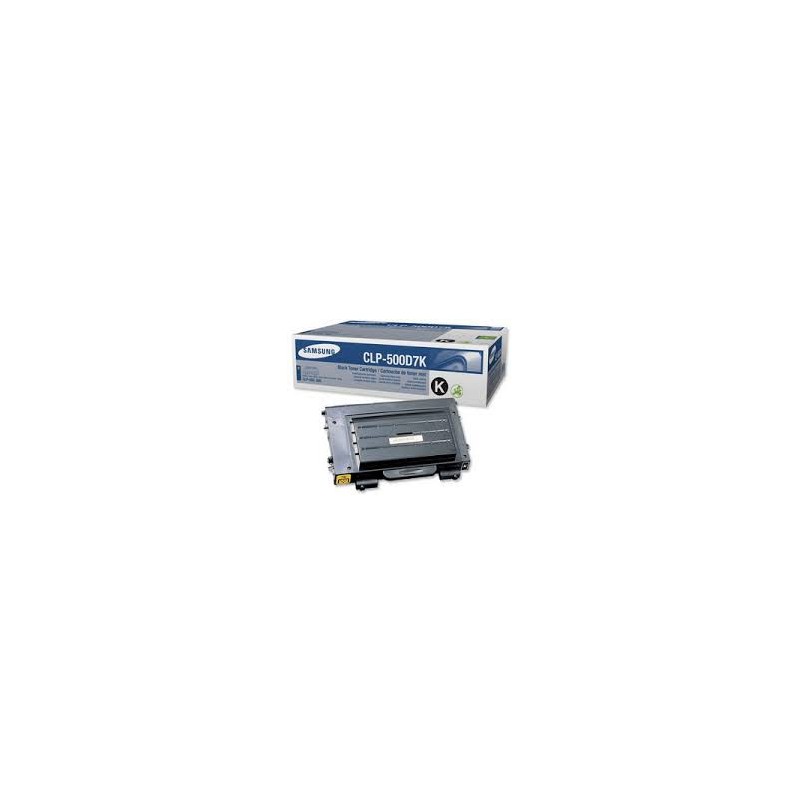 CLP-500D7K Toner Noir pour imprimante Samsung CLP-500/500N/CLP-550/550N