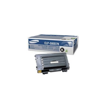 CLP-500D7K Toner Noir pour imprimante Samsung CLP-500/500N/CLP-550/550N