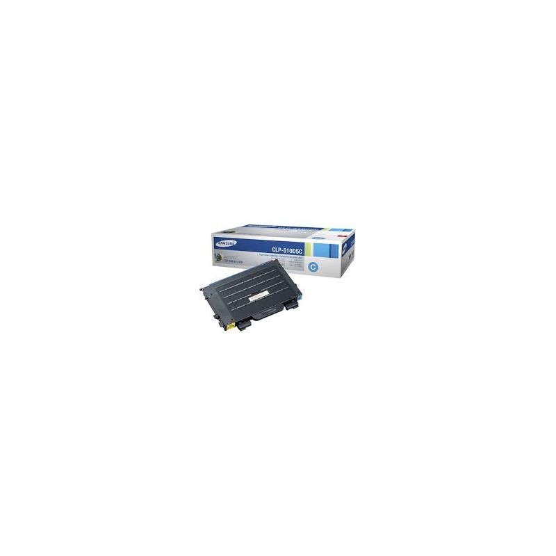 CLP510D5C Toner Cyan pour Imprimante LASER COULEUR SAMSUNG CLP 510