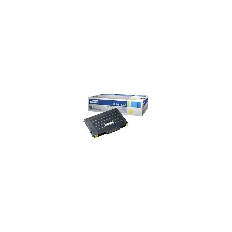 CLP510D5Y Toner Jaune pour Imprimante LASER COULEUR SAMSUNG CLP 510