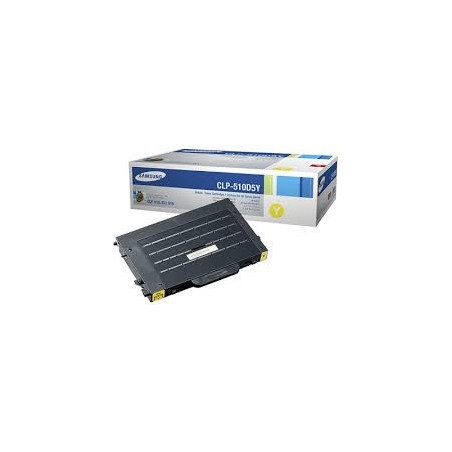 CLP510D5Y Toner Jaune pour Imprimante LASER COULEUR SAMSUNG CLP 510