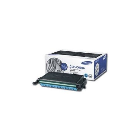 CLP-C660A Toner Cyan pour imprimante Samsung CLP-660/660N/CLX-6210/6240FX