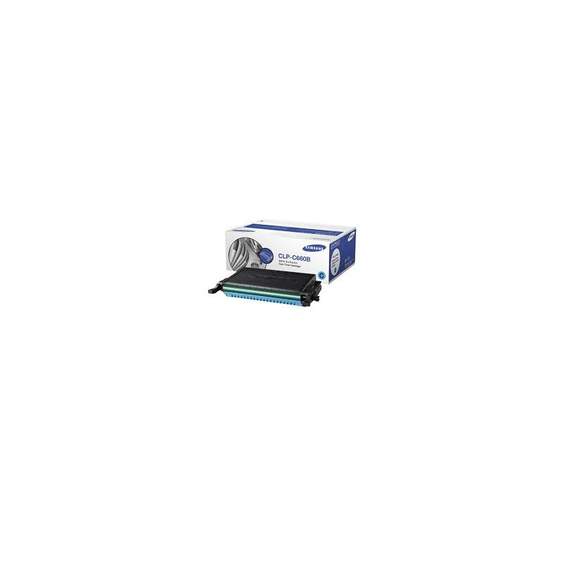 CLP-C660B Toner Cyan pour imprimante Samsung CLP-610/660/660N/CLX-6210/6240FX