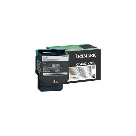 C544X1KG Toner Noir pour imprimante Lexmark C544 C546 X544 X546 C544X1KG Toner Noir pour imprimante Lexmark C544 C546 X544 X546