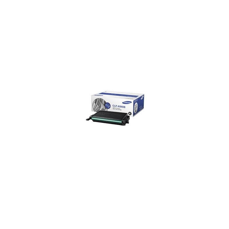 CLP-K660B Toner Noir pour imprimante Samsung CLP-610/660/660N/CLX-6210/6240FX