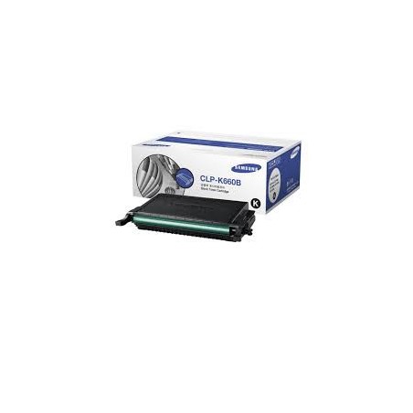 CLP-K660B Toner Noir pour imprimante Samsung CLP-610/660/660N/CLX-6210/6240FX