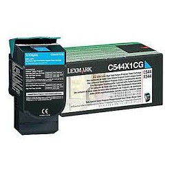 C544X1CG Toner Cyan pour imprimante Lexmark C544 C546 X544 X546