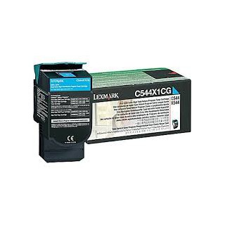 C544X1CG Toner Cyan pour imprimante Lexmark C544 C546 X544 X546