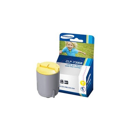 CLP-Y300A Toner Jaune pour imprimante Samsung CLP-300/300N CLX-3160 CLX-2160