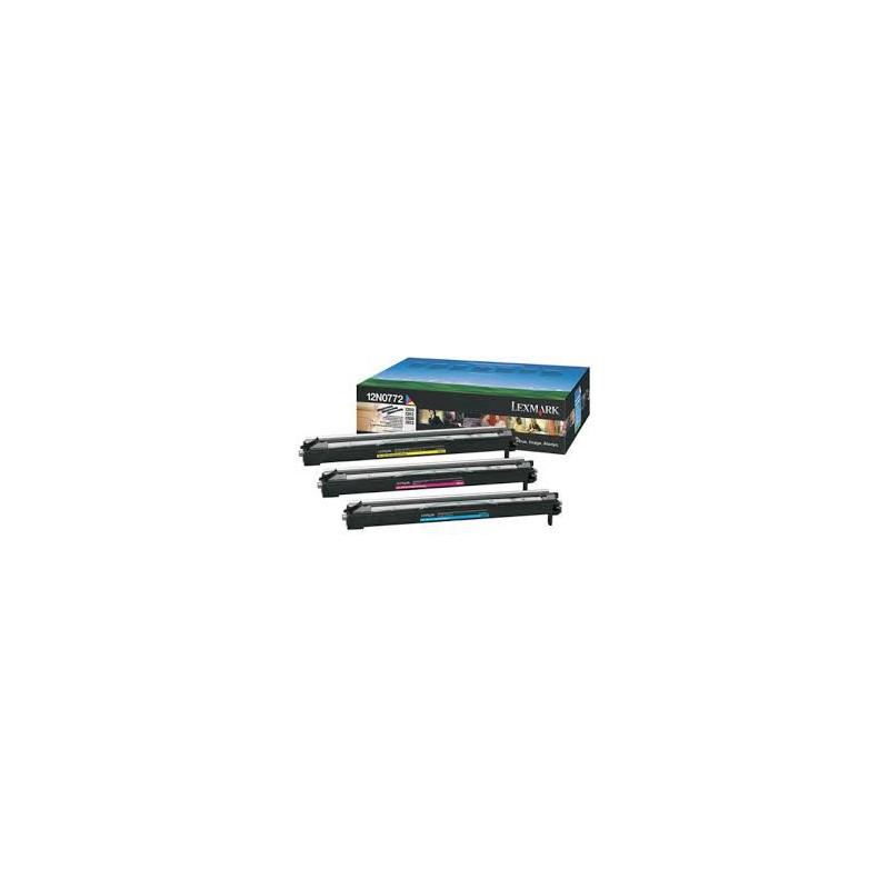 12N0772 Tambour 3 Couleur Lexmark pour imprimante Color Optra C910 C912
