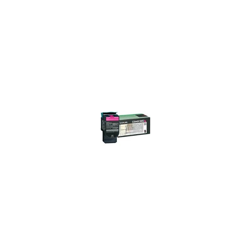 C544X1MG Toner Magenta pour imprimante Lexmark C544 C546 X544 X546