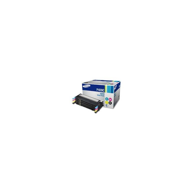 CLT-P409C Pack Toner 4 couleurs pour imprimante Samsung CLP-310/315