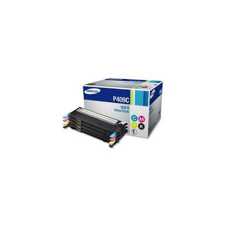 CLT-P409C Pack Toner 4 couleurs pour imprimante Samsung CLP-310/315 CLT-P409C Pack Toner 4 couleurs pour imprimante Samsung CLP-310/315