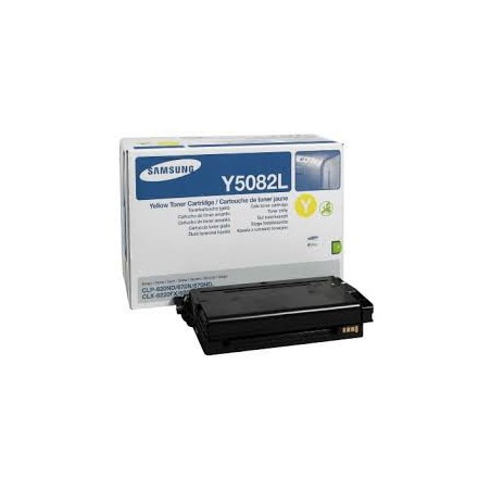 CLT-Y5082L Toner Jaune pour imprimante Samsung CLP-620ND/670ND/CLX-6220/6250FX