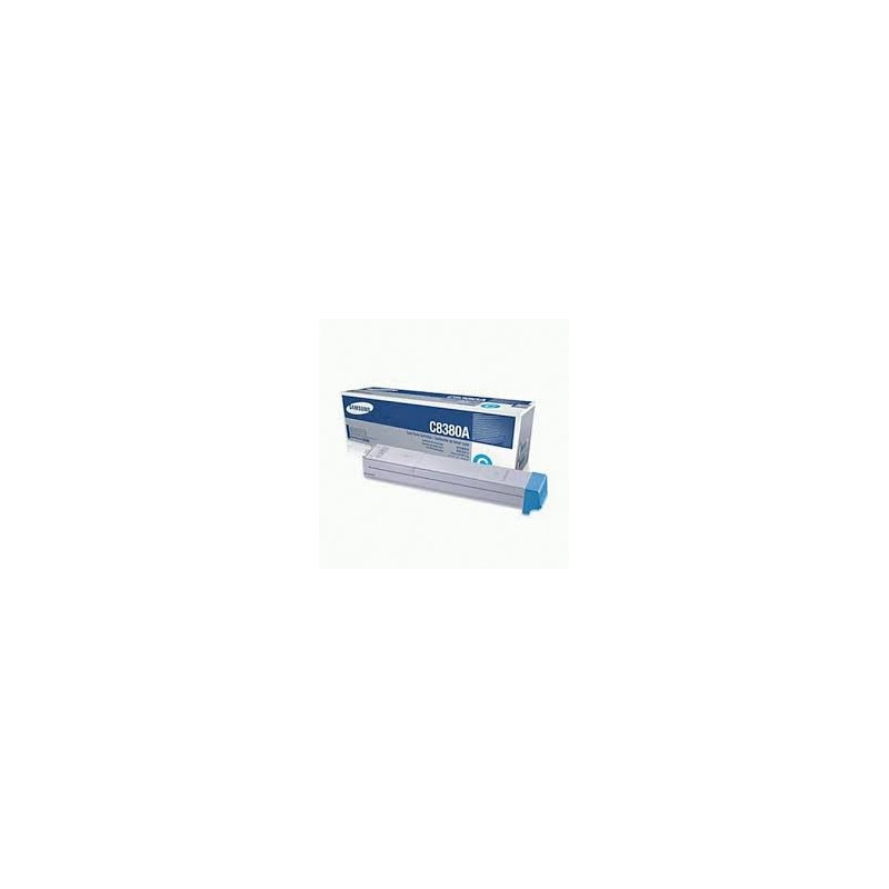 CLX-C8380A Toner Cyan pour imprimante Samsung CLX-8380 series