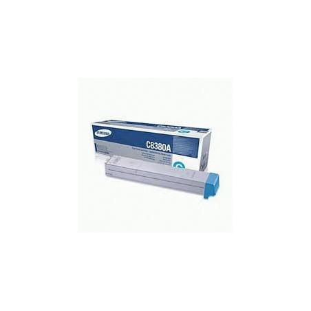 CLX-C8380A Toner Cyan pour imprimante Samsung CLX-8380 series
