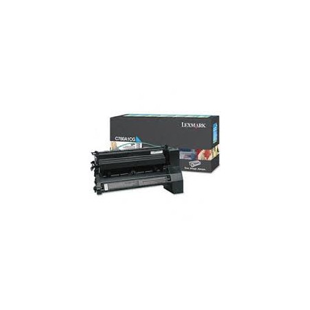 C780A1CG Toner Cyan pour imprimante Lexmark C780 C782 X782