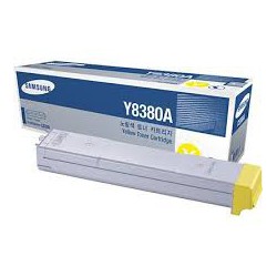 CLX-Y8380A Toner Jaune pour imprimante Samsung CLX-8380 Series