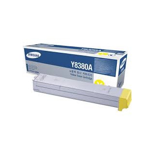 CLX-Y8380A Toner Jaune pour imprimante Samsung CLX-8380 Series