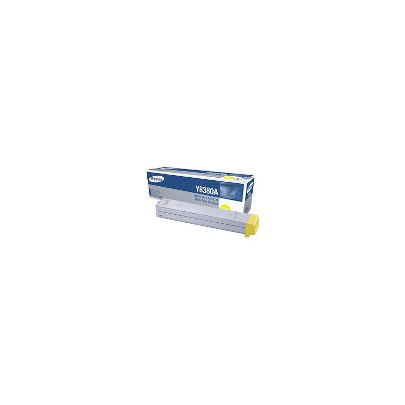 CLX-Y8380A Toner Jaune pour imprimante Samsung CLX-8380 Series