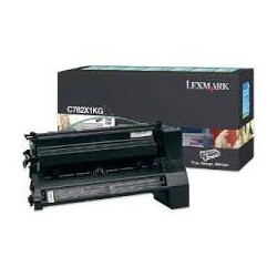 C782X1KG Toner Noir pour imprimante Lexmark C782/DN/DTN/N
