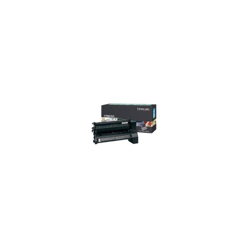 C782X1KG Toner Lexmark Noir pour imprimante C782