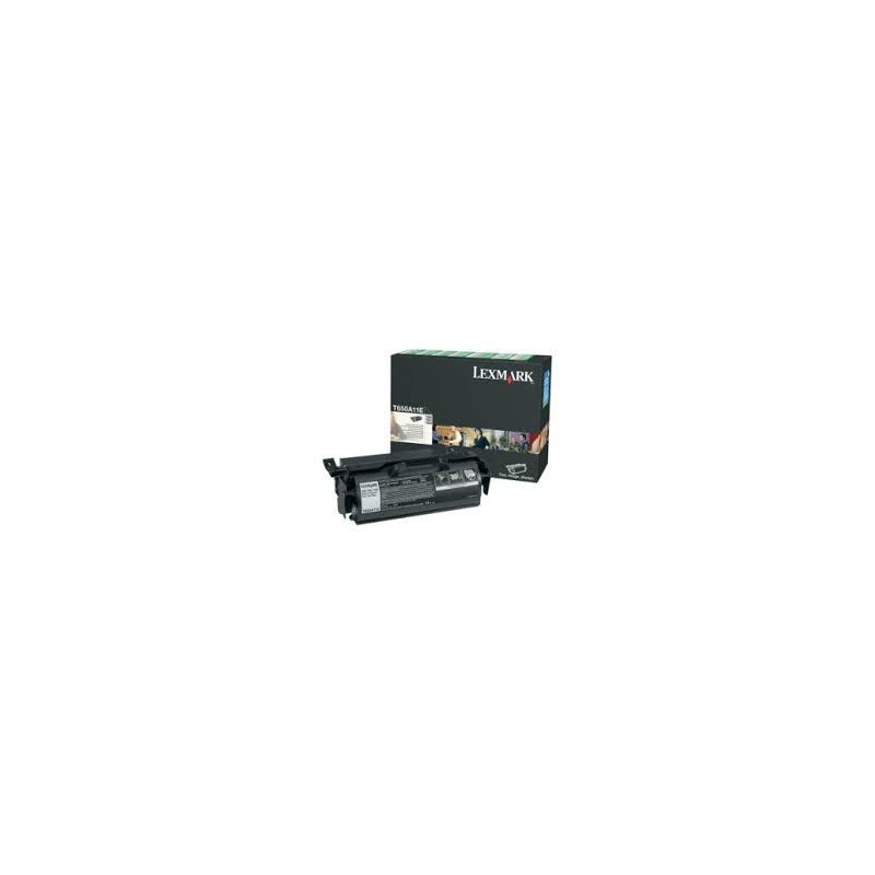 T650A11E Toner Noir pour imprimante Lexmark T650, T652, T655, T656