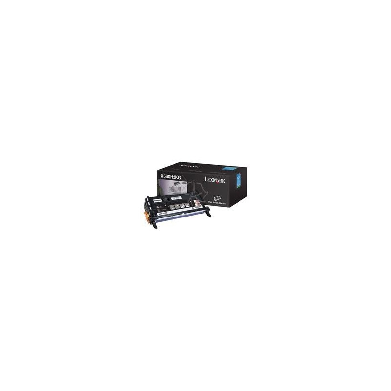X560H2KG Toner Lexmark Noir 10k pour imprimante x560n, X560dn
