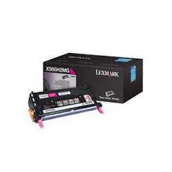 X560H2MG Toner Lexmark Magenta 10k pour imprimanteX560n, X560dn