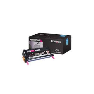 X560H2MG Toner Lexmark Magenta 10k pour imprimanteX560n, X560dn