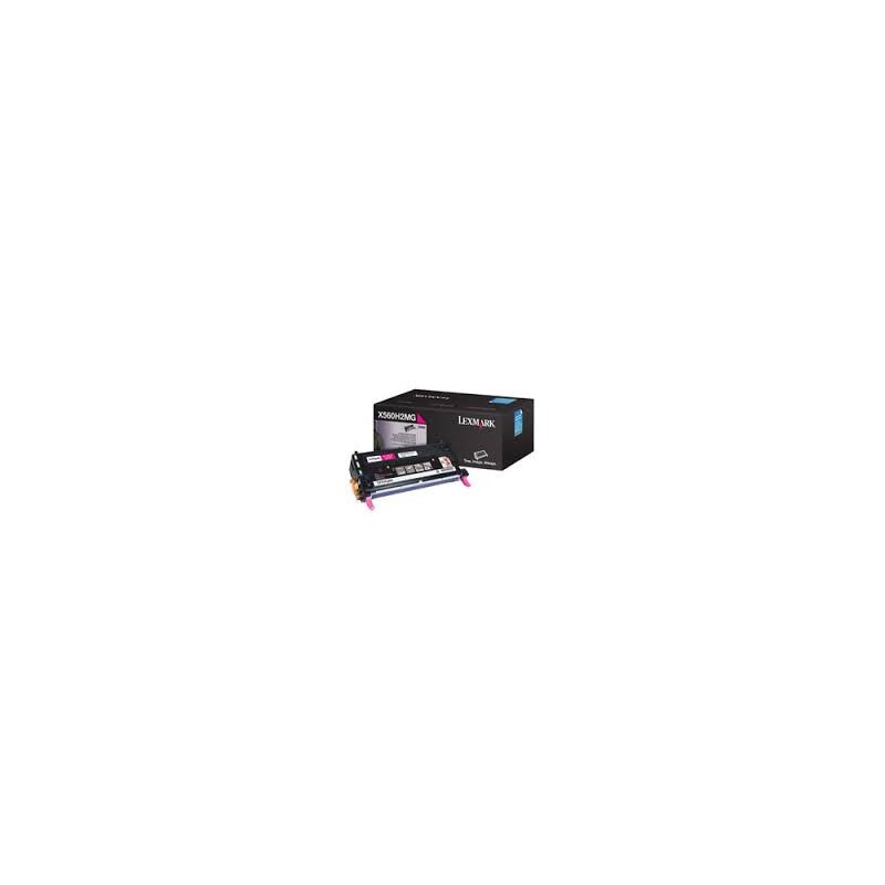 X560H2MG Toner Lexmark Magenta 10k pour imprimante x560n, X560dn