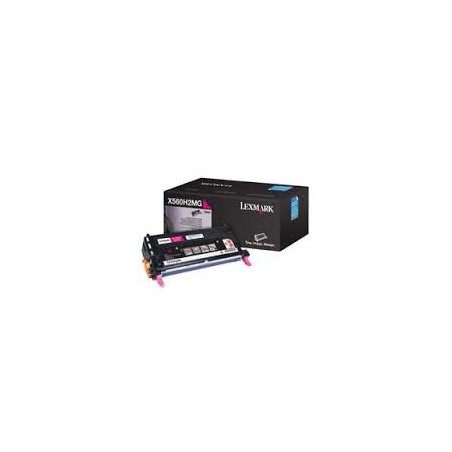 X560H2MG Toner Lexmark Magenta 10k pour imprimante x560n, X560dn X560H2MG Toner Lexmark Magenta 10k pour imprimante x560n, X560dn