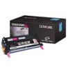 X560H2MG Toner Lexmark Magenta 10k pour imprimante x560n, X560dn